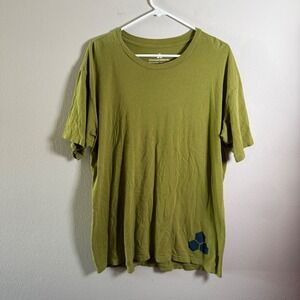 Channel Islands Surfboards Mens XL Slim Fit Graphic T-Shirt Olive Green Rasta